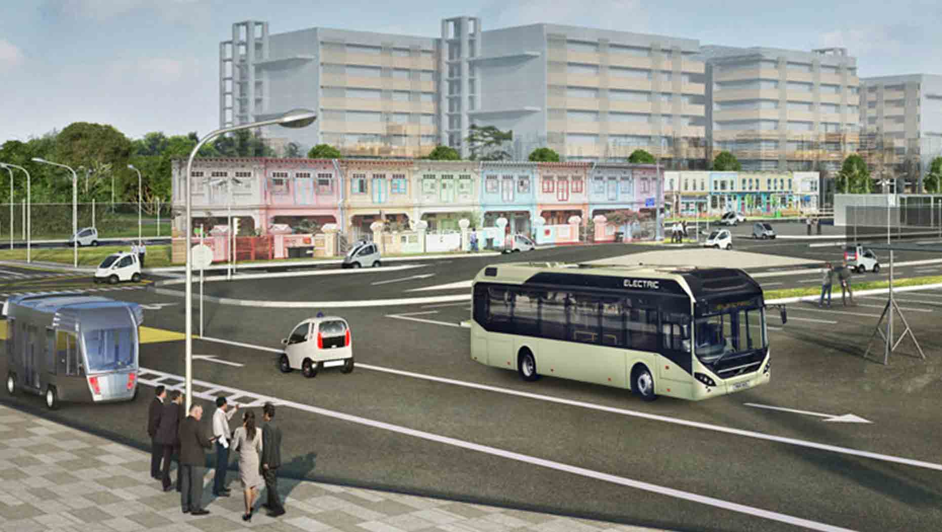 Volvo’s autonomous electric buses in Singapore Volvo Group