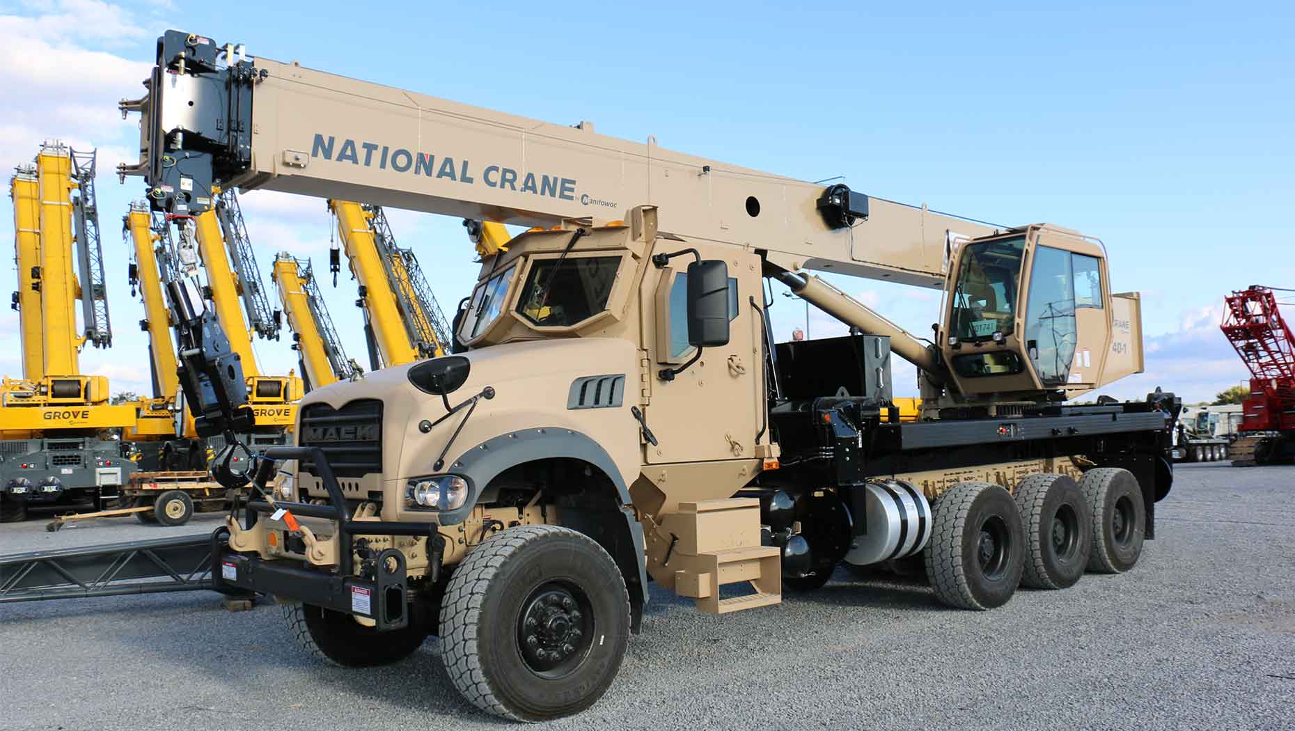 40T AllTerrain Crane at AUSA 2019 Volvo Group