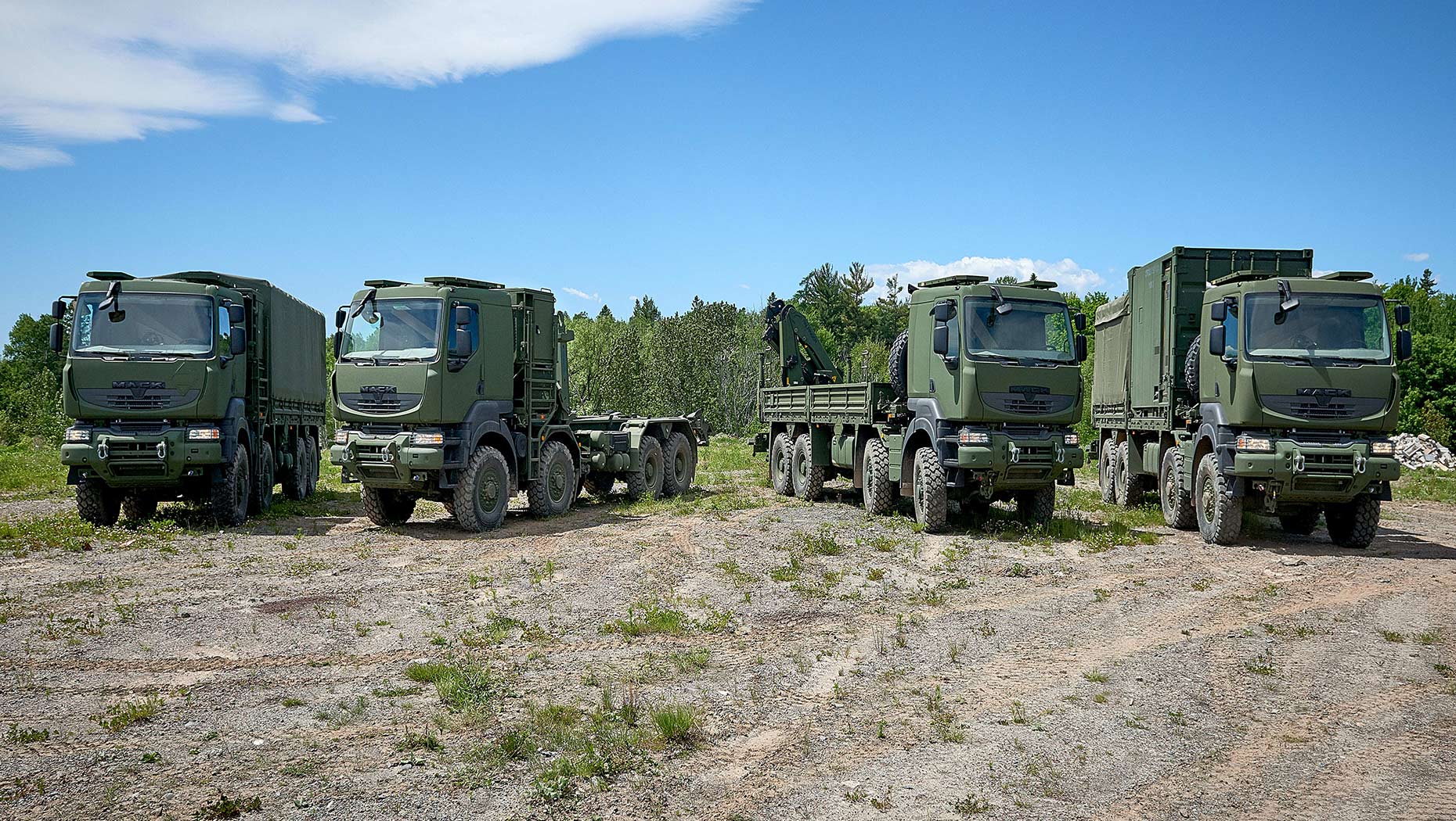 Mack Defense Builds Final Truck For Canadian Medium Support Vehicle System  (Msvs) Program
