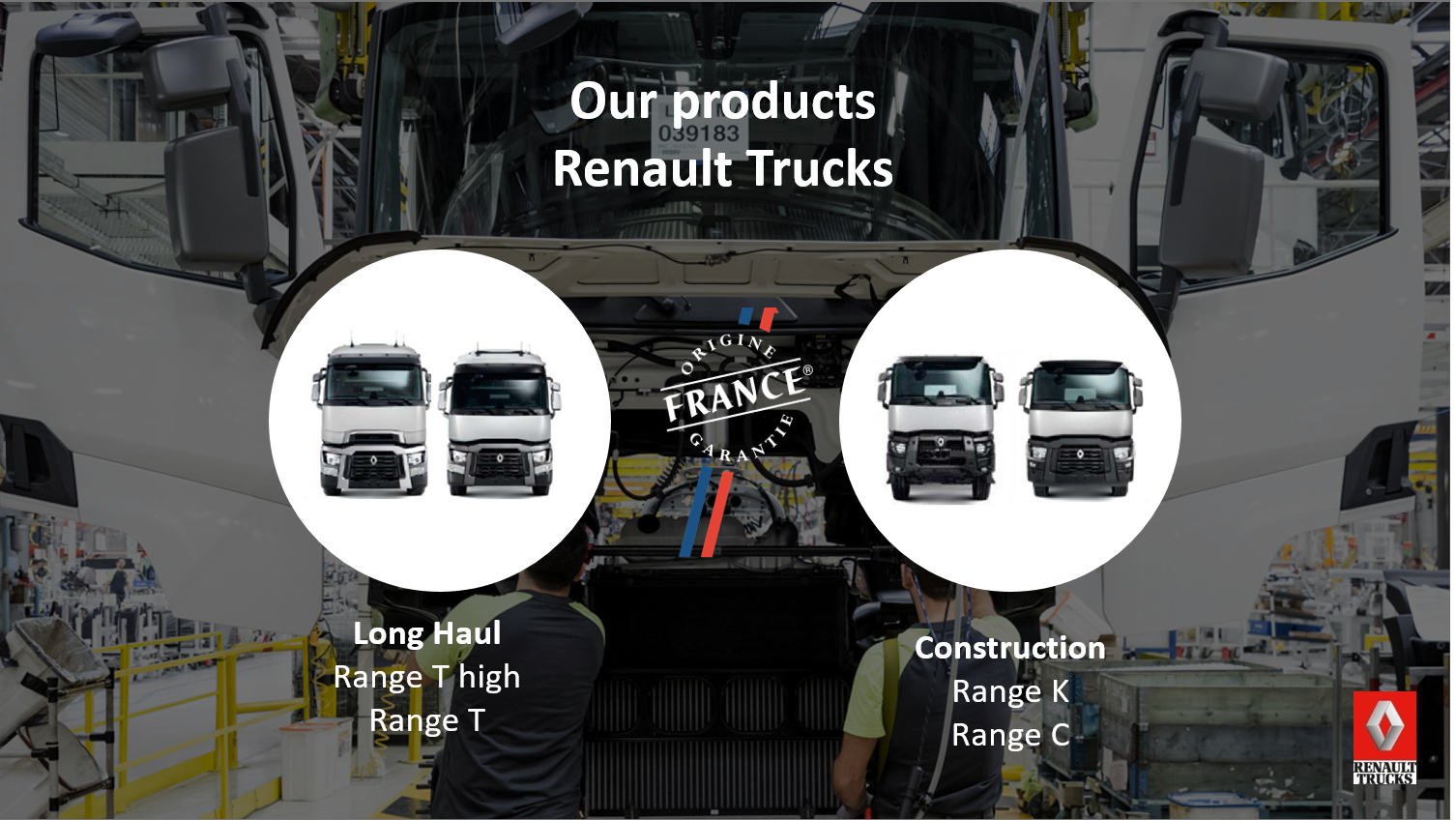 Renault Trucks Bourg en Bresse assembly plant