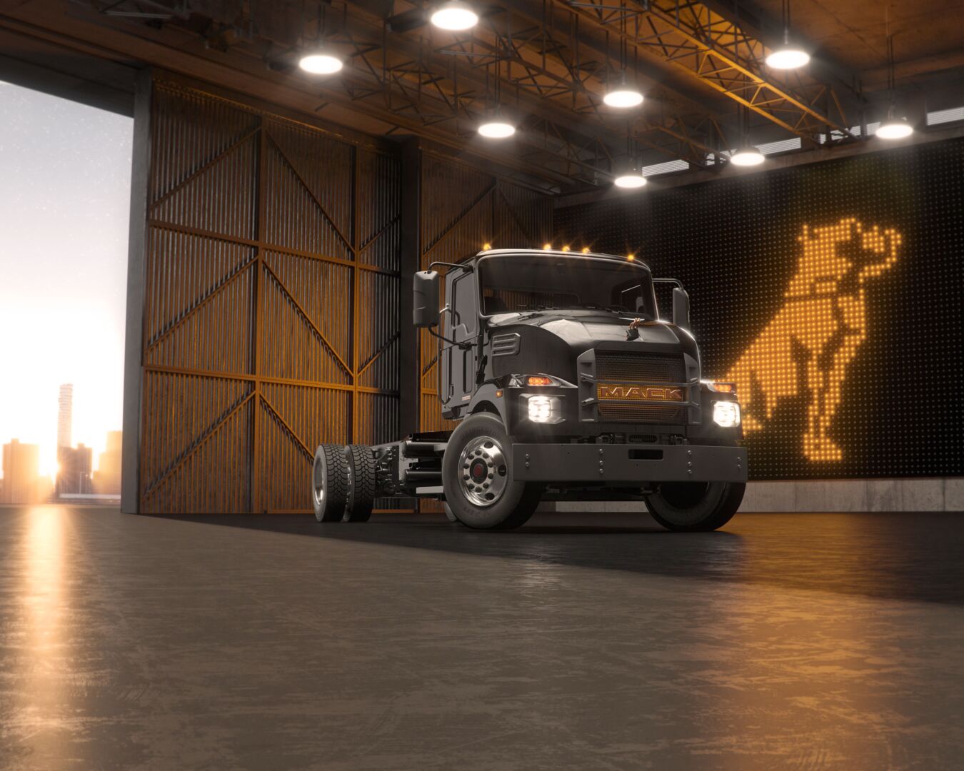 Mack Trucks Introduces the MediumDuty Mack® MD Electric, Adding its