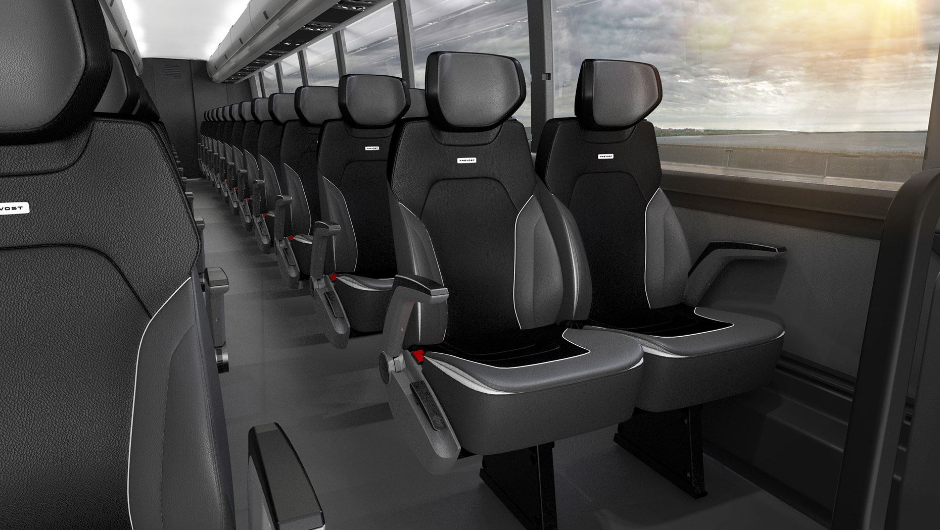Prevost to debut Cloud One, new proprietary seat line at UMA EXPO