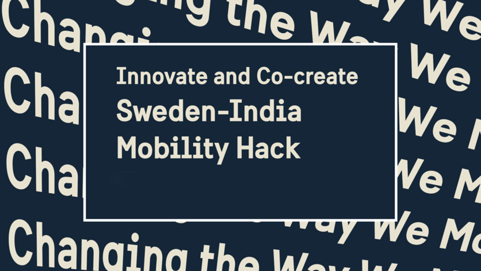 Sweden-India online Mobility Hack
