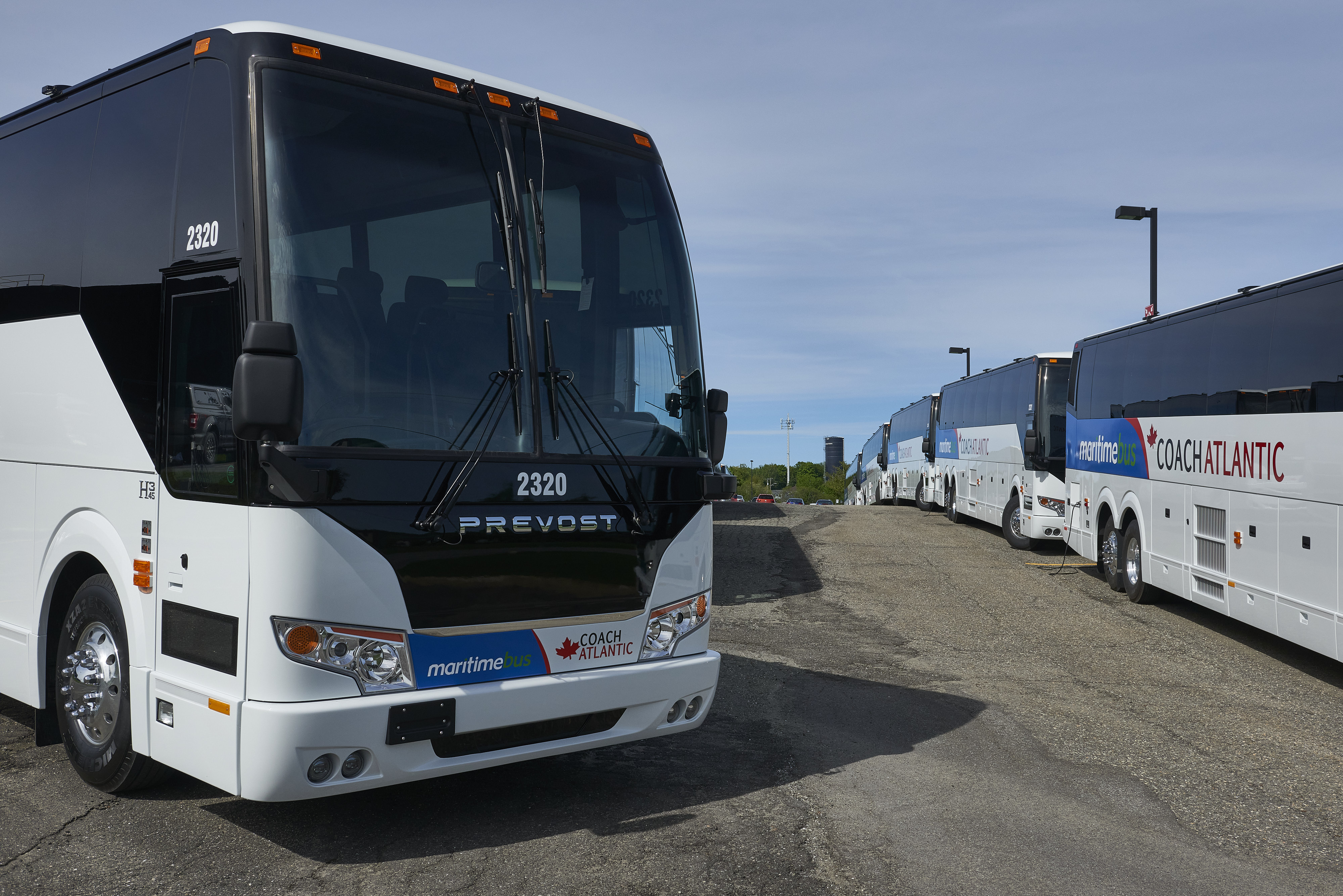Coach Atlantic Maritime Bus Takes Delivery Of 10 Prevost H3-45 Coaches –  The First Of 50 Over Five Years