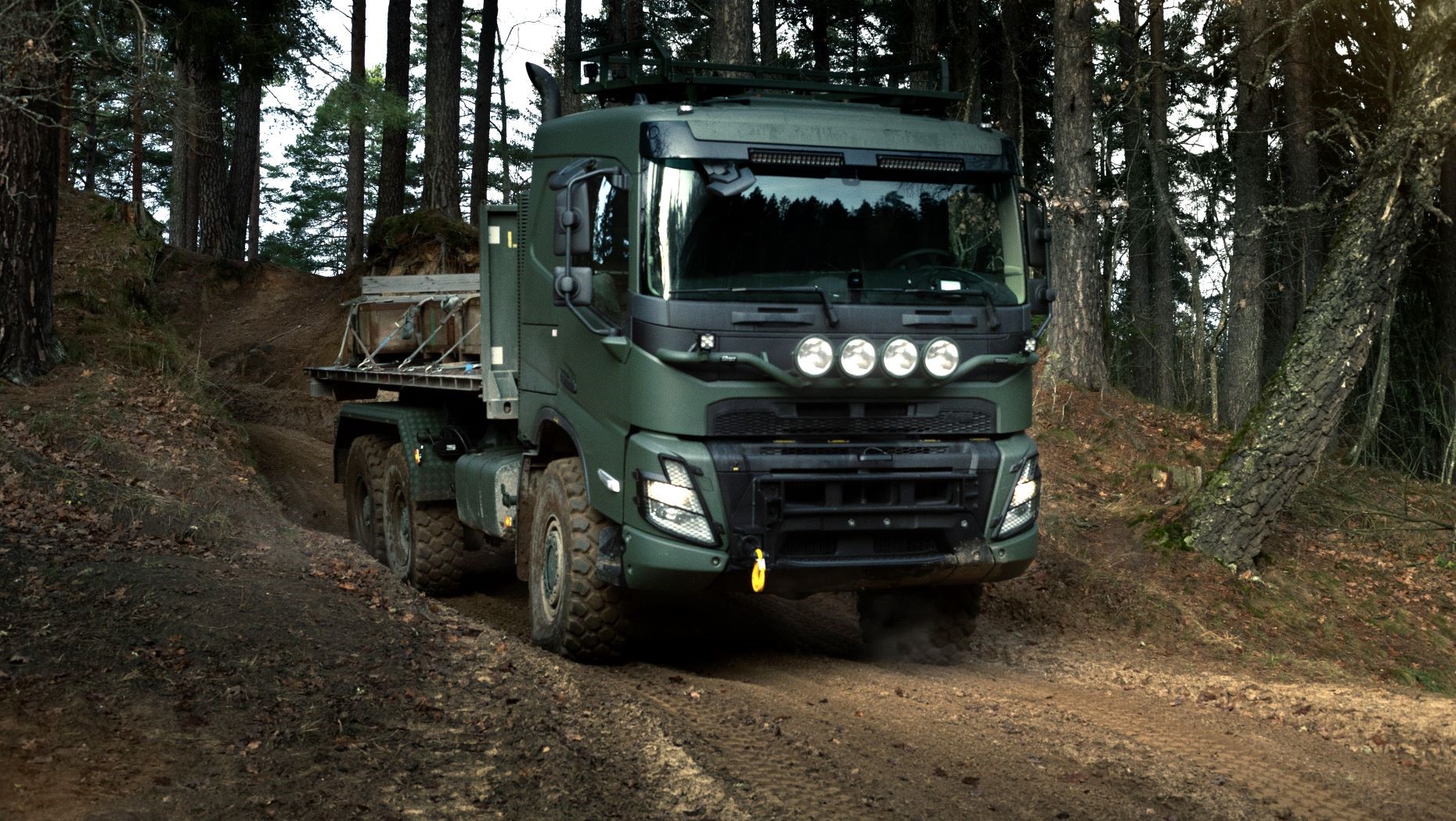 Volvo Defense enters 7-year framework agreement for deliveries of logistics trucks to Estonia and Latvia