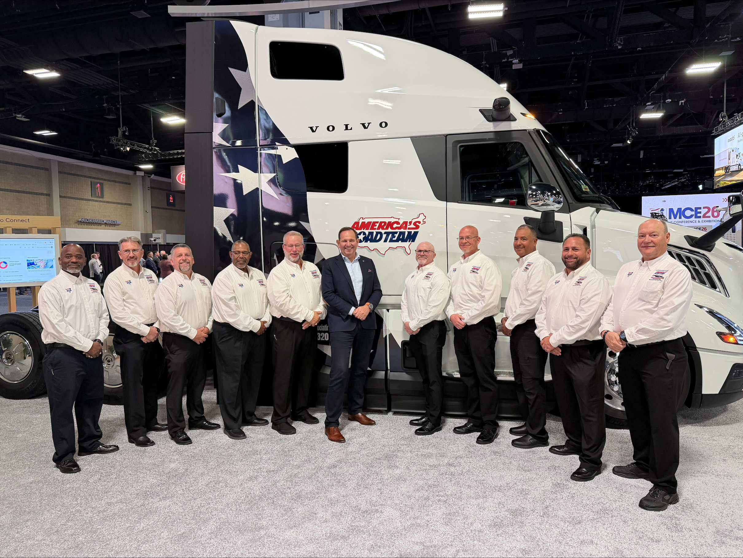 Volvo Trucks marks 25 years as exclusive sponsor of America's Road Team